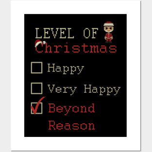 Level of Christmas Posters and Art